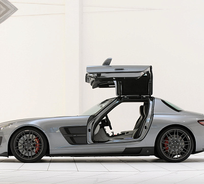 Фото дисков BRABUS Monoblock F (Platinum Edition) на Mercedes-Benz SLS AMG