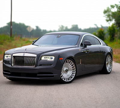 Фото дисков Brixton Forged LX07 на Rolls-Royce Wraith