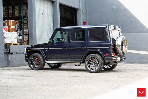 Фото дисков Vossen HF-2 Сатиновый графит на Mercedes-Benz G-Class II