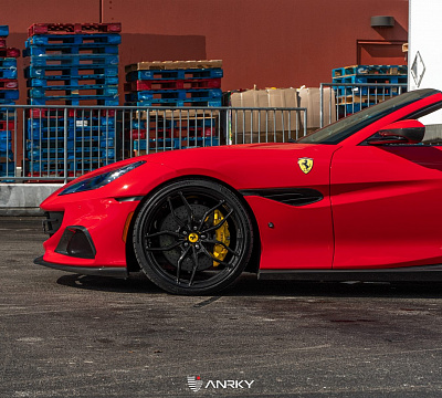 Фото дисков Anrky AN11 на Ferrari Portofino
