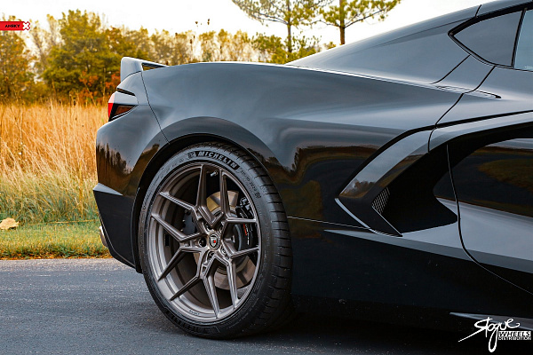 Фото дисков Anrky S1-X4 Глянцевый тонированный лак на Chevrolet Corvette C8