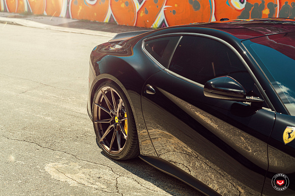 Фото дисков Vossen EVO-2R Глянцевая темная бронза на Ferrari F12