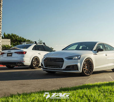 Фото дисков HRE FF04 на Audi A/S/RS 4 (B9)