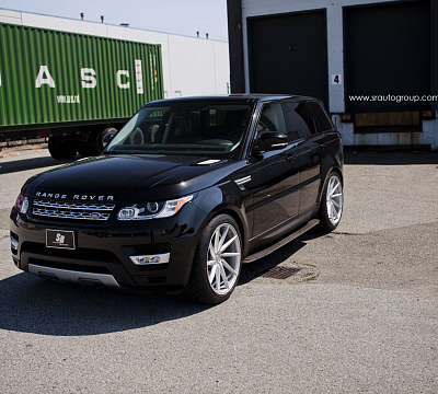 Фото дисков Vossen CVT на Land Rover Range Rover Sport II