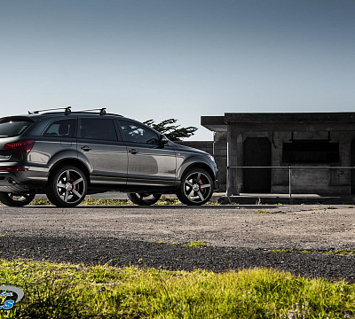 Фото дисков Vossen CV3 на Audi Q7 (4L)