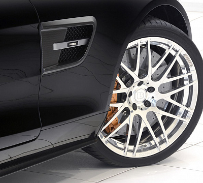 Фото дисков BRABUS Monoblock F (Platinum Edition) на Mercedes-Benz AMG GT I
