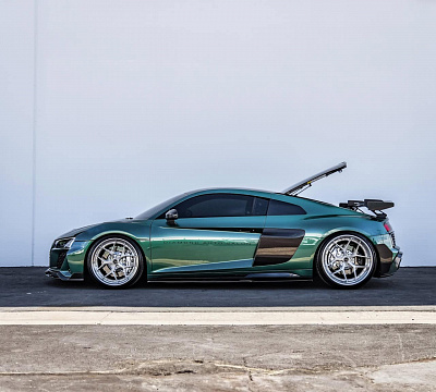 Фото дисков Brixton Forged PF7 на Audi R8 (4S)