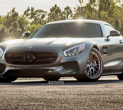 Фото дисков Strasse Wheels SM7 Deep Concave FS на Mercedes-Benz AMG GT I