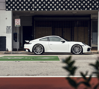Фото дисков Vossen EVO-5R на Porsche 911 VIII
