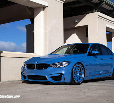 Фото дисков HRE 300 на BMW 3/M3 (F3x/F80)