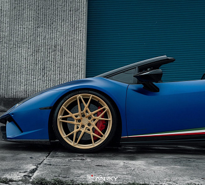 Фото дисков Anrky S1-X2 на Lamborghini Huracan