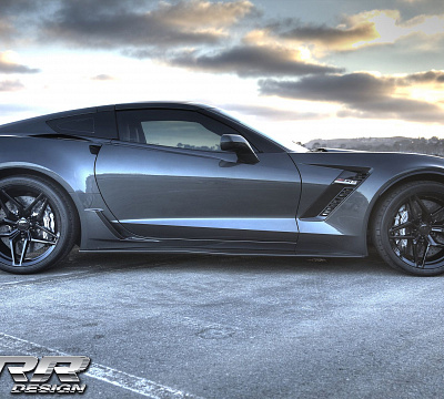 Фото дисков MRR M755 на Chevrolet Corvette C7
