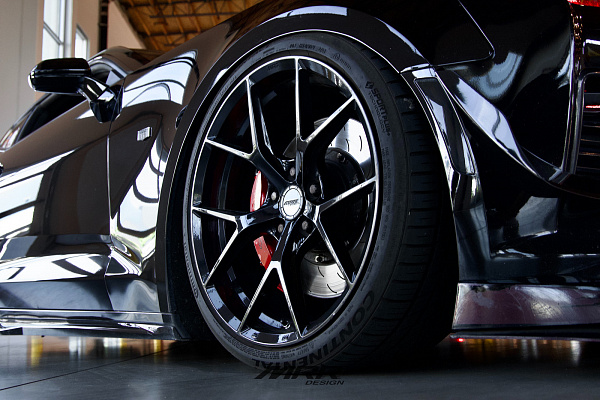 Фото дисков MRR FS06 Черный глянец на Chevrolet Camaro VI