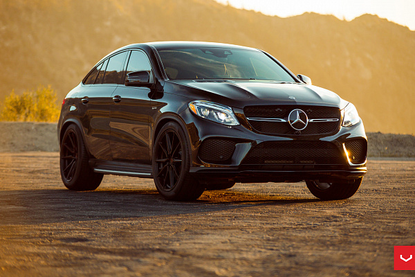 Фото дисков Vossen HF-3 Черный сатин на Mercedes-Benz GLE I