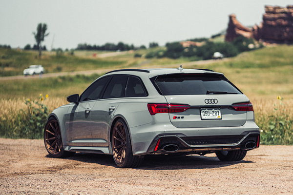 Фото дисков Brixton Forged R11-R Сатиновая бронза на Audi A/RS 6 (C8)