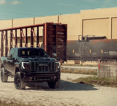 Фото дисков Vossen LCX-02 на GMC Sierra IV