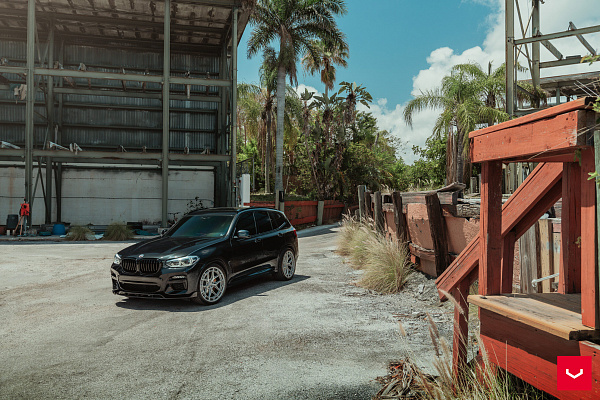 Фото дисков Vossen HFX-1 (5-Lug) Серебро на BMW X3/X3 M (G01/F97)