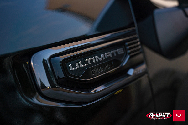 Фото дисков Vossen HF6-5 Черный глянец на GMC Sierra IV