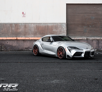 Фото дисков MRR FS06 на Toyota Supra A90