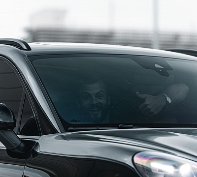 Фото дисков Vossen HF-5 на Porsche Macan I