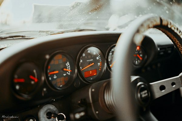 Фото дисков Brixton Forged BF01 Глянцевый тонированный лак на Porsche 911 III