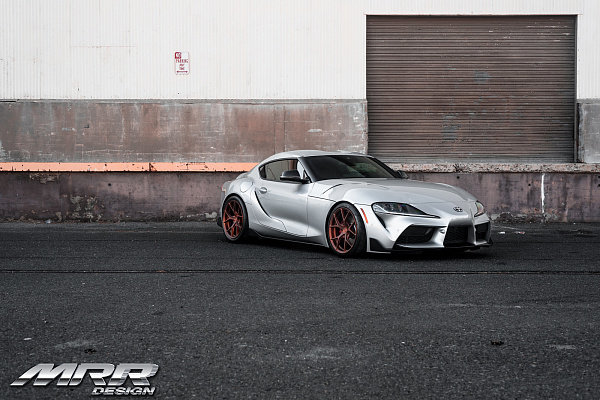 Фото дисков MRR FS06 Сатиновая медь на Toyota Supra A90