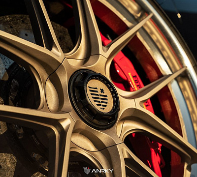 Фото дисков Anrky XR-301 на Ferrari F8