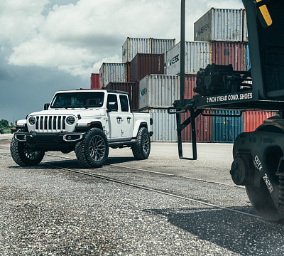 Фото дисков Vossen HF-2 на Jeep Gladiator II (JT)