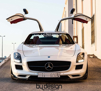 Фото дисков HRE P101 на Mercedes-Benz SLS AMG