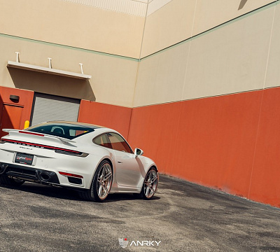 Фото дисков Anrky AN27 на Porsche 911 VIII