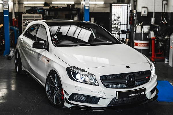 Фото дисков Bola B25 Сатиновый графит на Mercedes-Benz A-Class (W176)