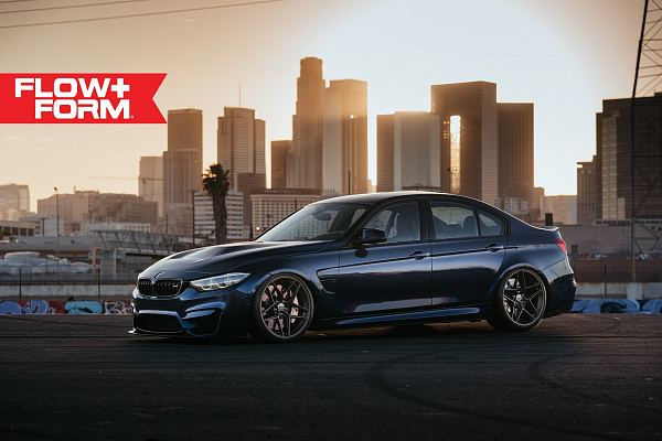 Фото дисков HRE FF11 Глянцевый темный лак на BMW 3/M3 (F3x/F80)