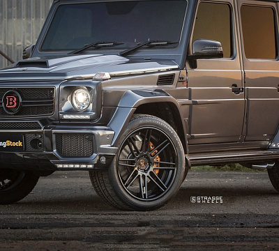 Фото дисков Strasse Wheels S8 Deep Concave на Mercedes-Benz G-Class II