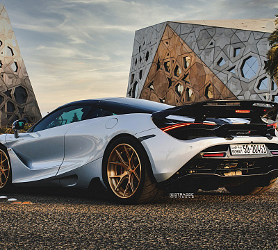 Фото дисков Strasse Wheels SM5R Deep Concave FS на McLaren 720S