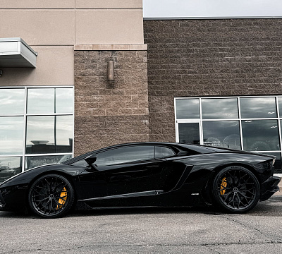 Фото дисков Brixton Forged FDE01 на Lamborghini Aventador