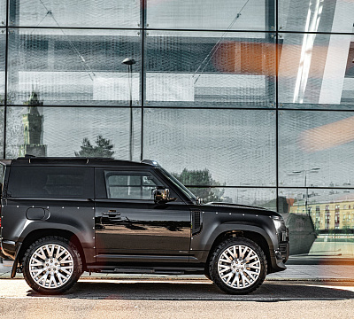 Фото дисков Kahn Kahn RS на Land Rover Defender II