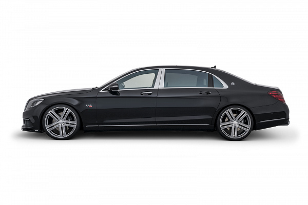 Фото дисков BRABUS Monoblock G (Platinum Edition) Сатиновый графит на Mercedes-Benz S-Class (W222, C217)