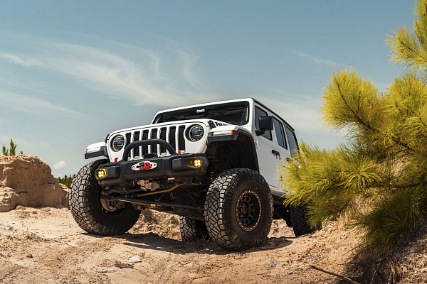 Фото дисков Black Rhino PRIMM Черный сатин на Jeep Wrangler IV (JL)