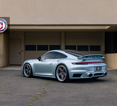 Фото дисков HRE 517 на Porsche 911 VIII