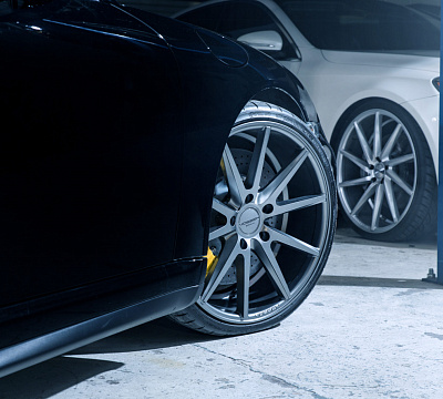 Фото дисков Vossen VFS-1 на Porsche 911 VI