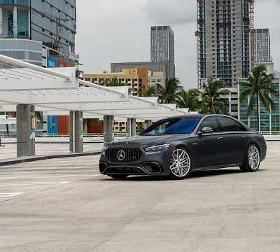 Фото дисков Vossen HF-7 на Mercedes-Benz S-Class (W223)