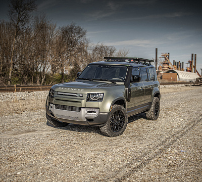 Фото дисков Vossen HF-2 на Land Rover Defender II