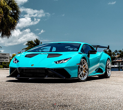 Фото дисков Anrky AN36 на Lamborghini Huracan