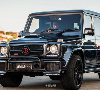 Фото дисков Strasse Wheels S8 Deep Concave на Mercedes-Benz G-Class II