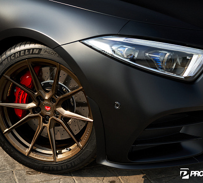 Фото дисков Vossen EVO-2 на Mercedes-Benz CLS (C257)