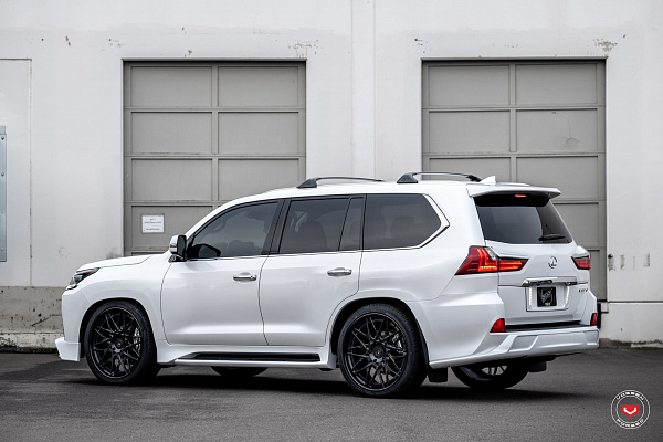 Фото дисков Vossen S17-07 (3-Piece) Черный сатин на Lexus LX III