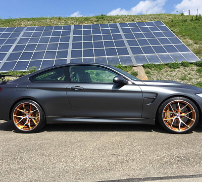 Фото дисков HRE P101 на BMW 4/M4 (F32/F82)