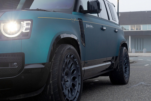 Фото дисков Brixton Forged TR21 AERO1 Сатиновый графит на Land Rover Defender II