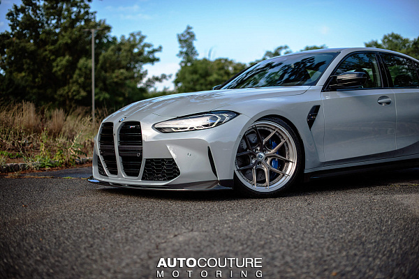 Фото дисков HRE S101SC Глянцевый темный лак на BMW 3/M3 (G2x/G80)