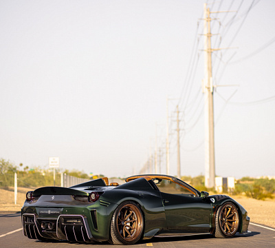 Фото дисков Brixton Forged R11-RS на Ferrari 458